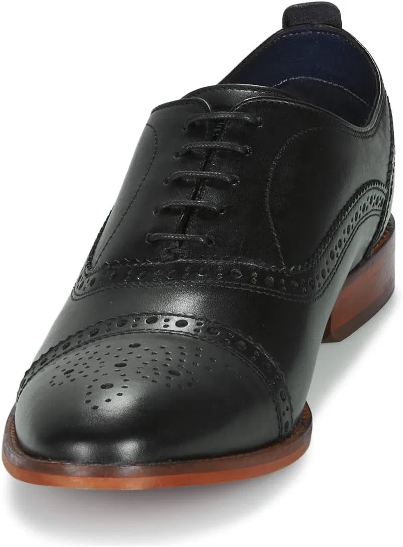 Туфли Base London Herren Guss Smart Shoes, Black — фото 3