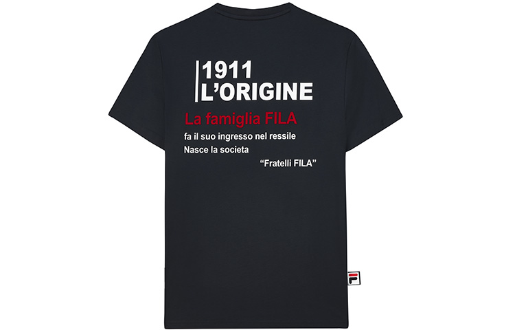 

Футболка мужская темно-синяя Fila, цвет Legend Blue
