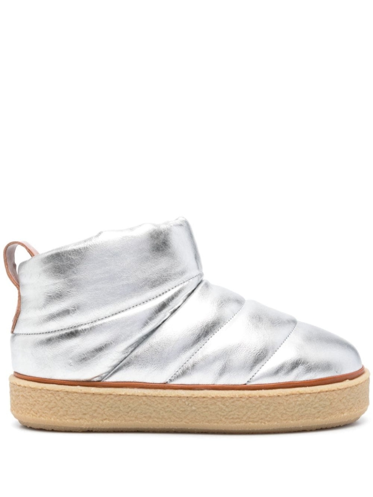 

ISABEL MARANT стеганые ботинки Eskey 55, серебристый