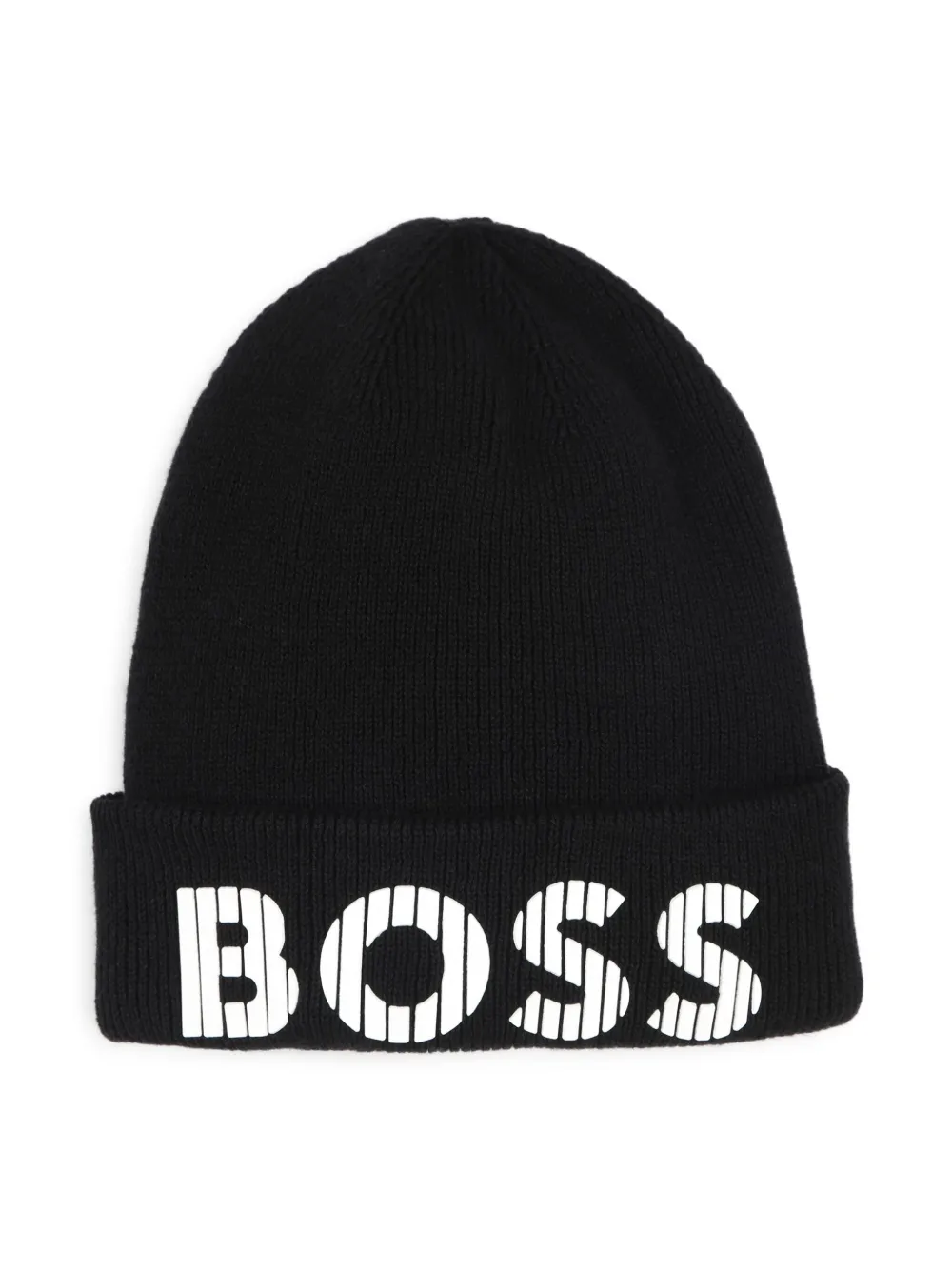 

Шапка бини с логотипом BOSS Kidswear, черный