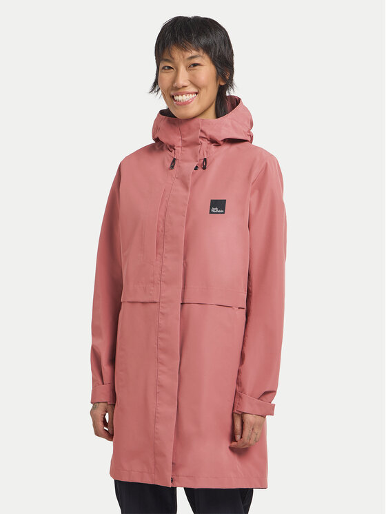 

Парка стандартного кроя Terraview 2l A63830 Jack Wolfskin, розовый