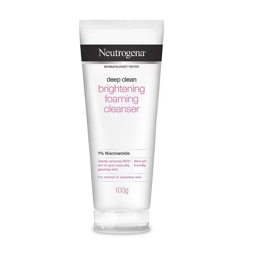 

Neutrogena Осветляющая очищающая пенка Deep Clean 100 г, White