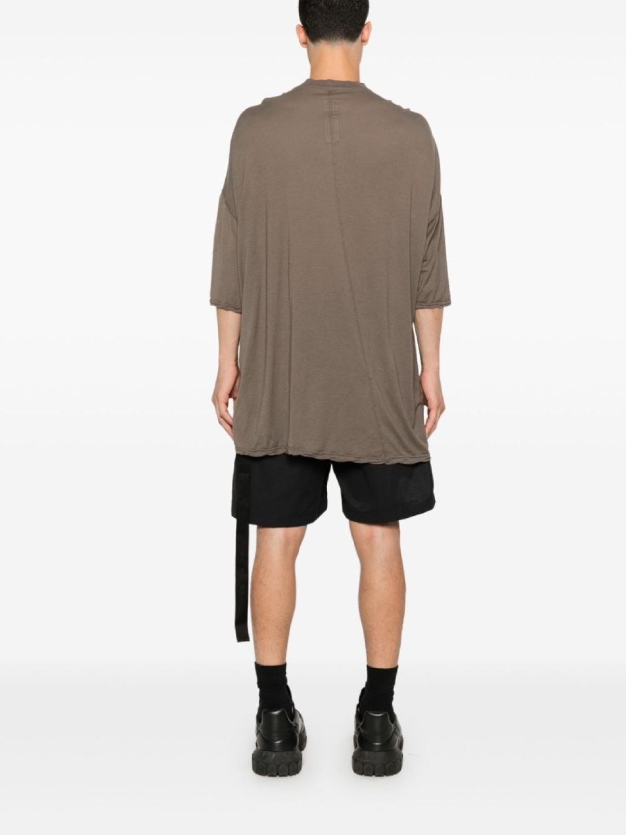 Rick Owens DRKSHDW футболка Tommy, коричневый — фото 4