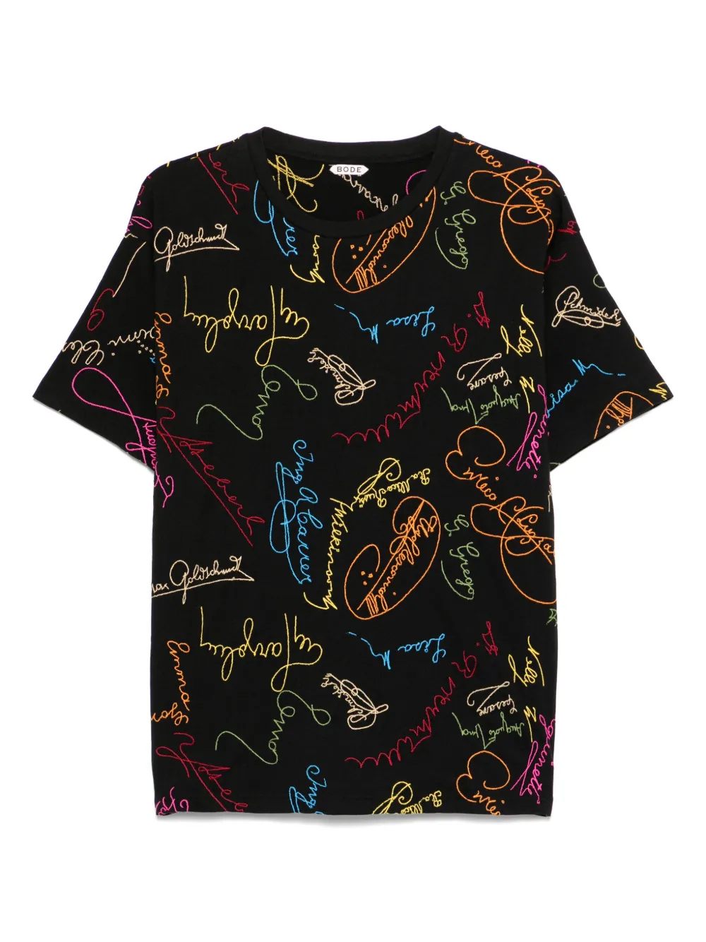 

Футболка Signature Scrawl BODE, черный