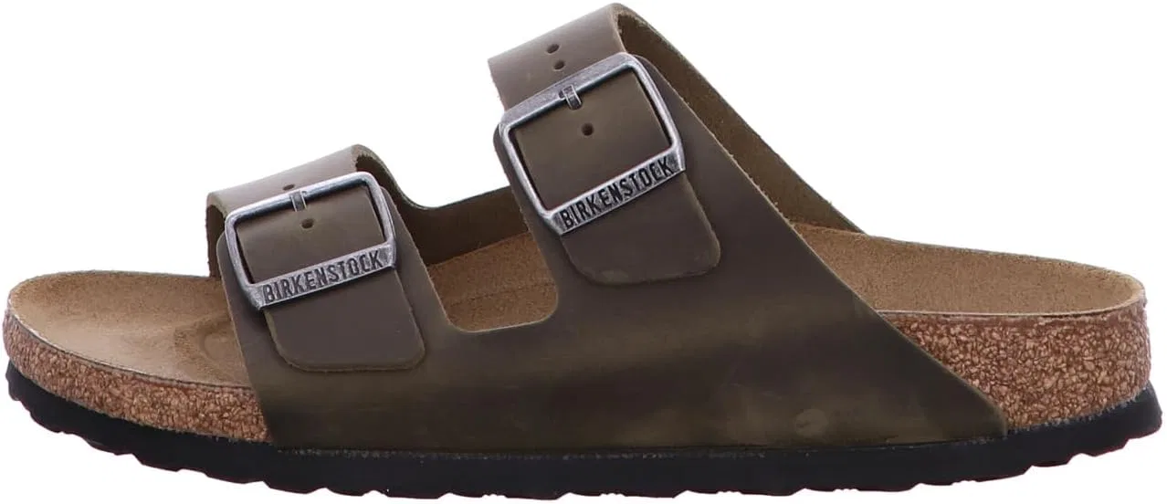 Сандалии Birkenstock Sandalo Unisex Arizona Faded Khaki -US25BI05 1027039, хаки — фото 3