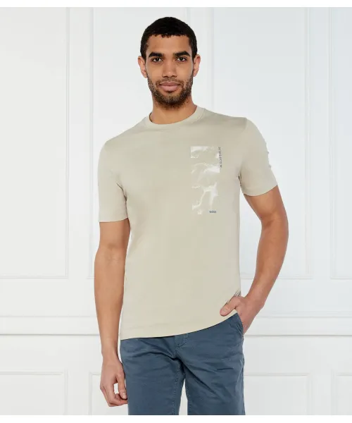 

Футболка te_atacama Regular fit Boss Orange, бежевый