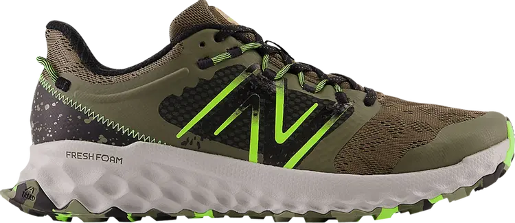 

Кроссовки Fresh Foam Garoé 'Dark Camo Pixel Green', зеленый