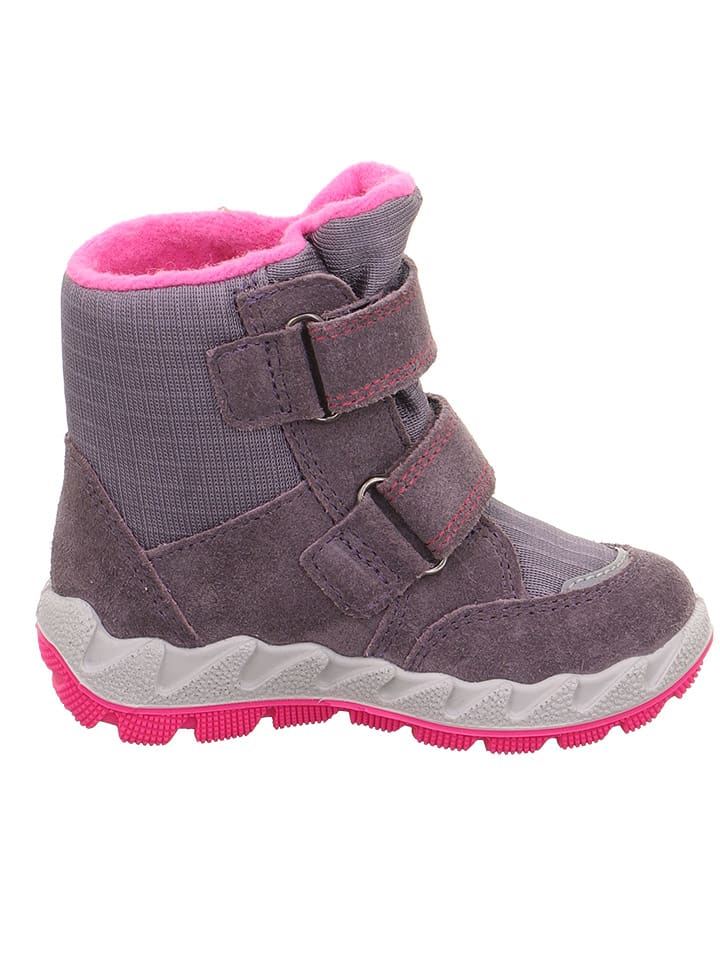 Сапоги superfit Leder-Winterstiefel Icebird, цвет Violett/Pink — фото 4