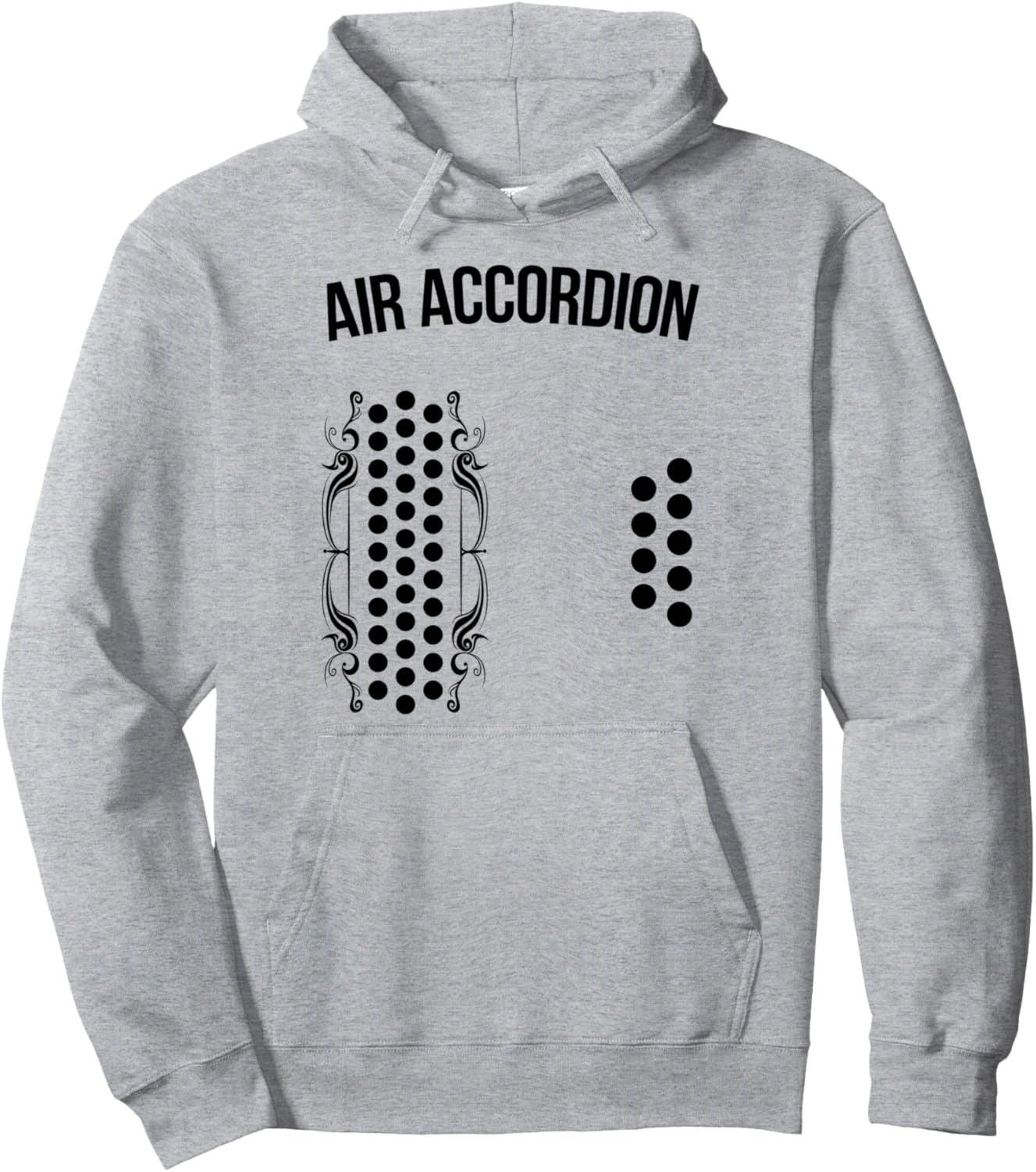 

Аккордеонист, толстовка с изображением аккордеона Accordion Gift Accessories, серый