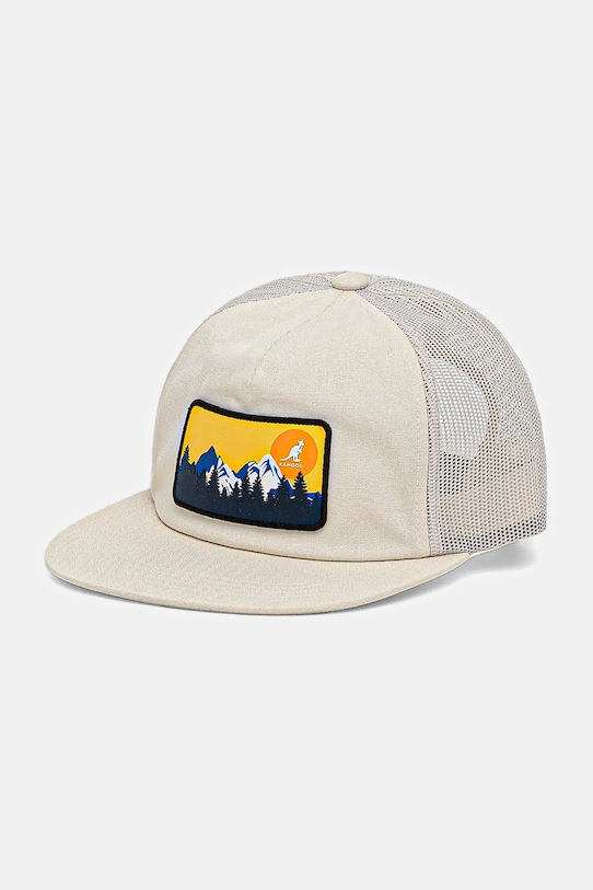 

Уличная кепка с нашивками Kangol, бежевый