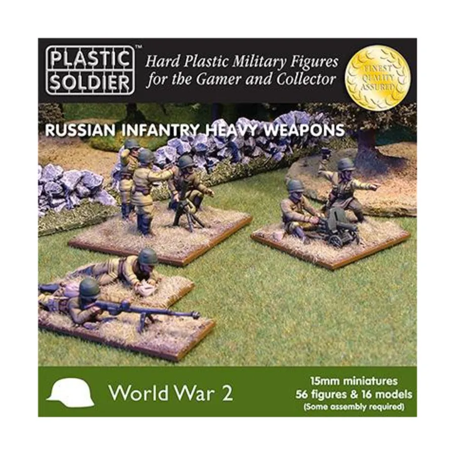 

Тяжелое вооружение пехоты, WWII Miniatures - Russia (15mm)
