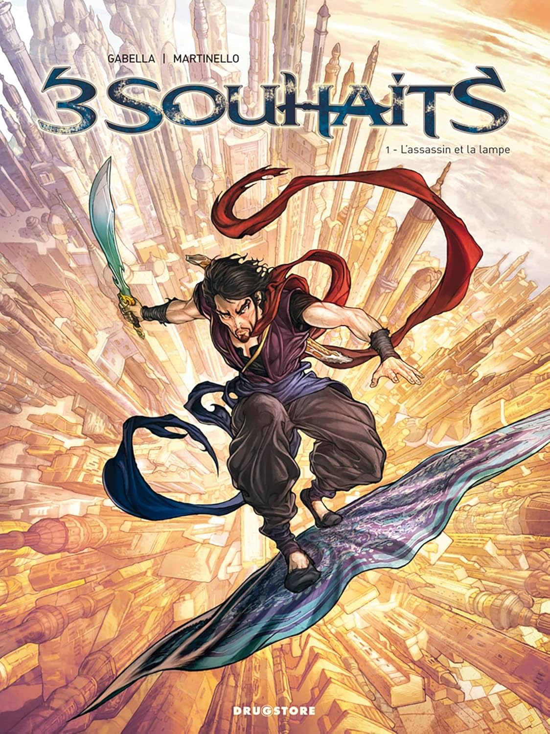 

Trois souhaits - Tome 01: L'assassin et la lampe (GLENAT)