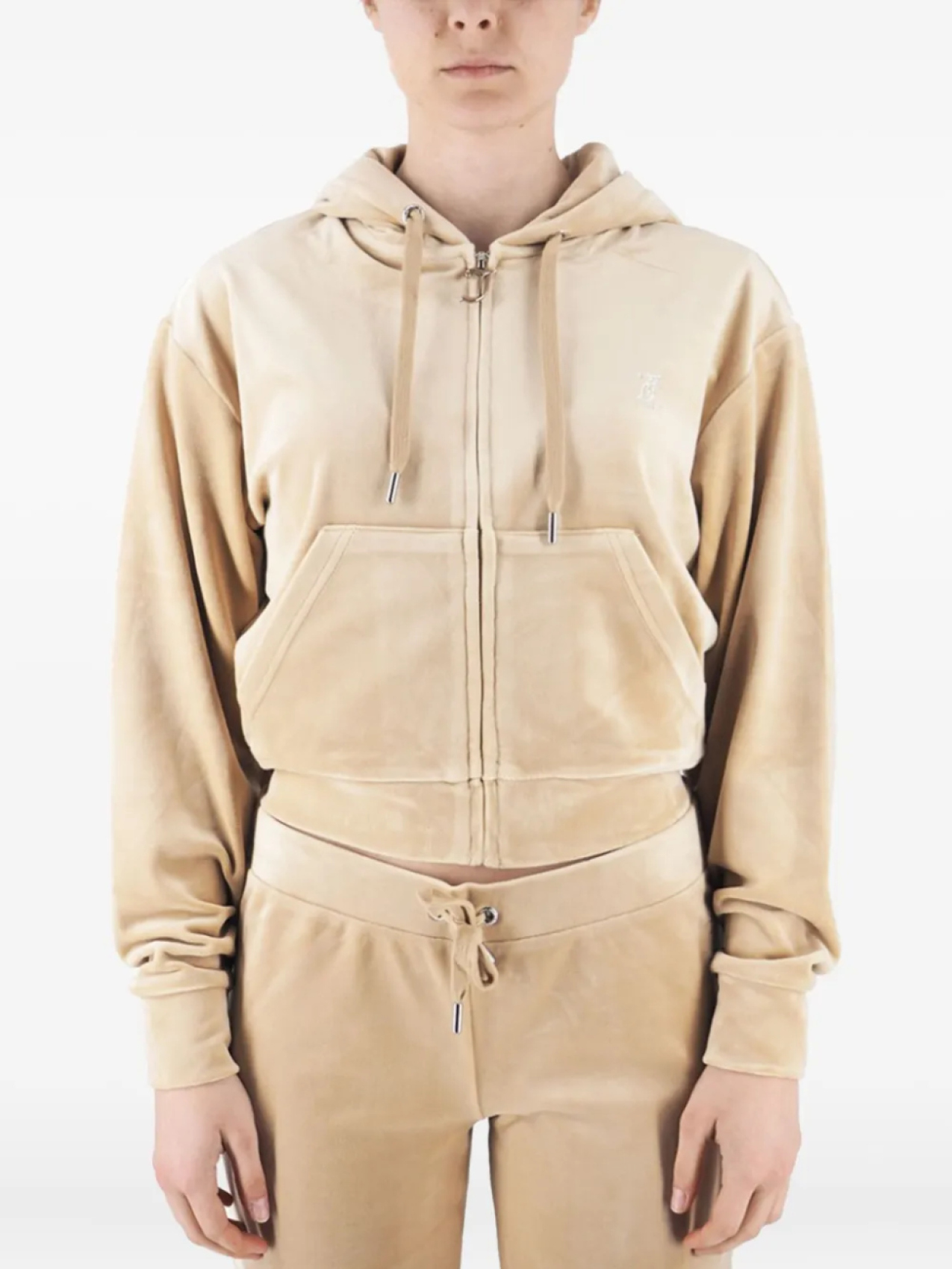 

Juicy Couture бархатное худи, нейтральный