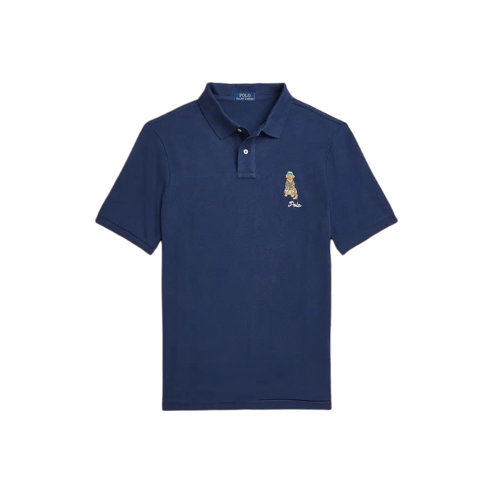 

Polo Ralph Lauren Футболка-поло SS24 мужская Marine Blue