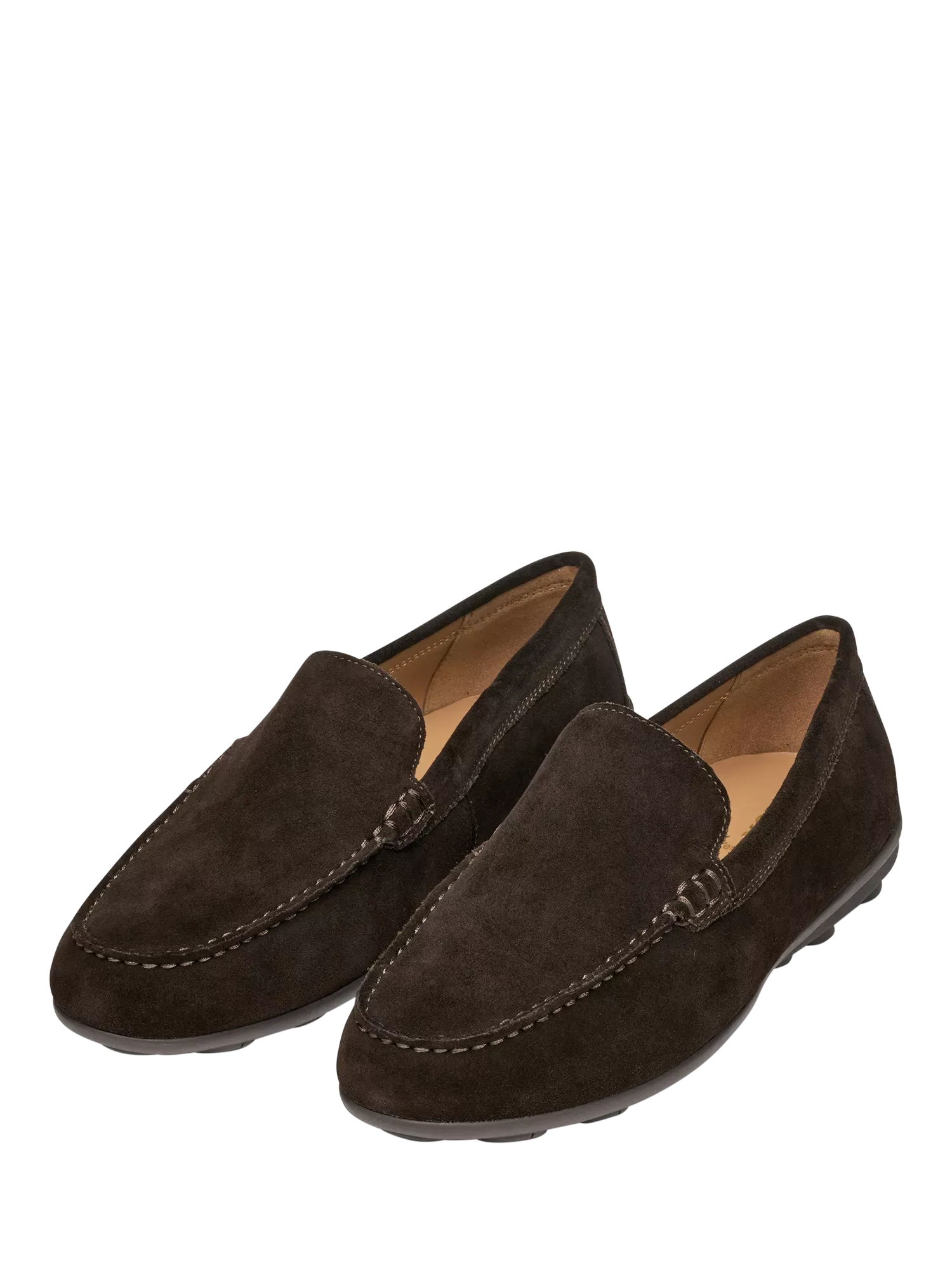 Мокасины Spherica EC16 из кожи Geox, Dark Brown — фото 4