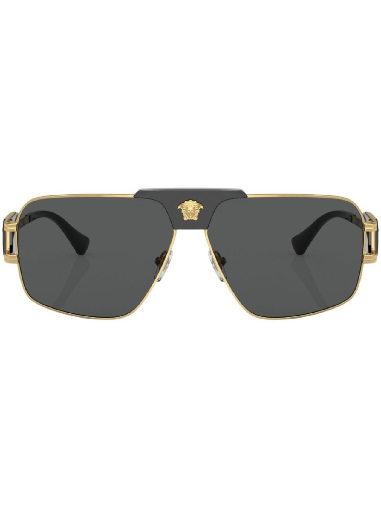 

Солнцезащитные очки Versace Eyewear в квадратной оправе Special Project, золотистый