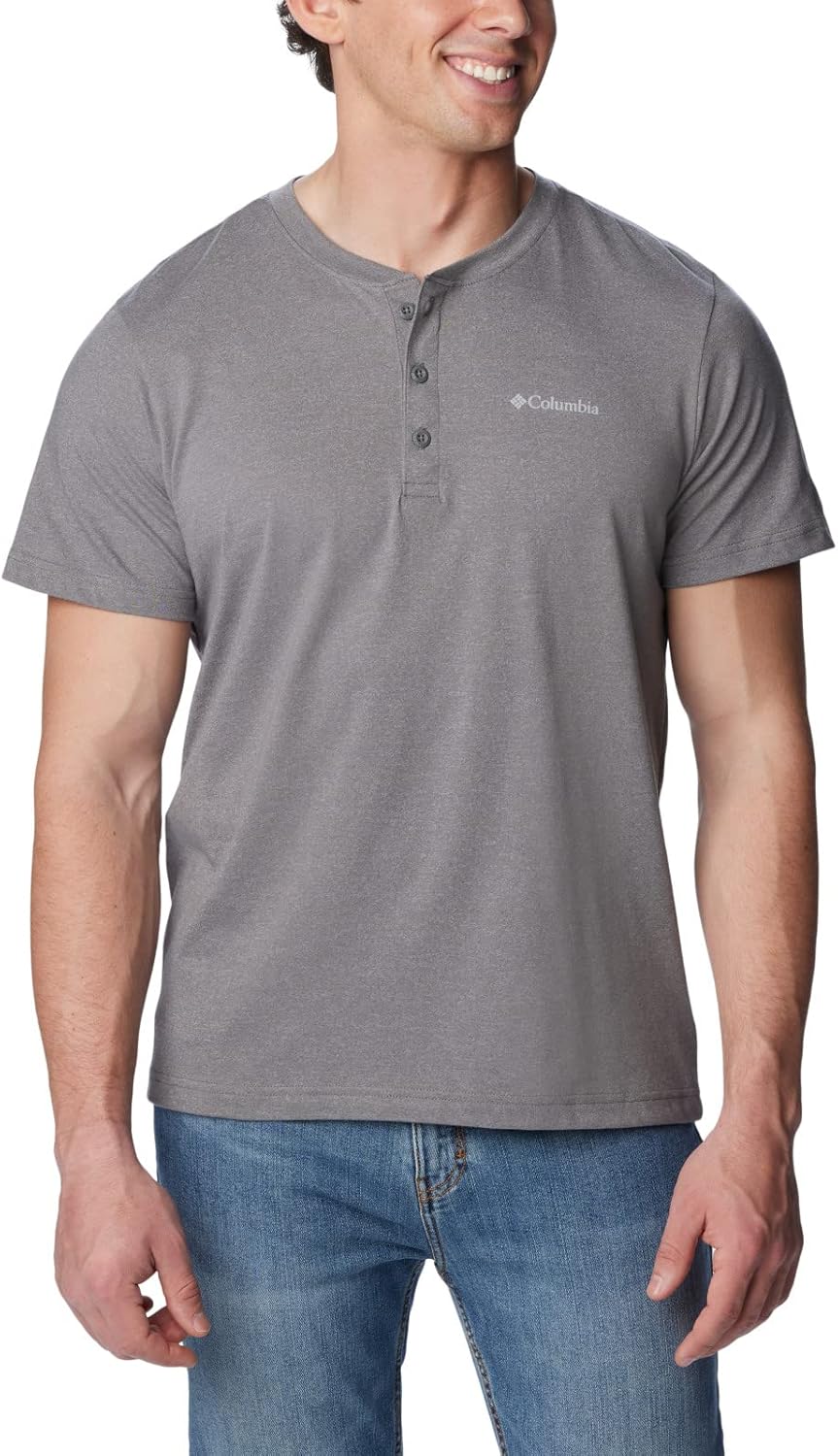 

Columbia мужская футболка Thistletown Hills с коротким рукавом, City Grey Heather