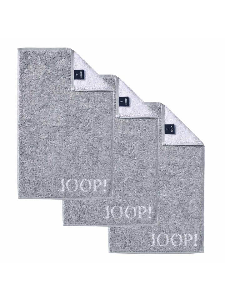 

Гостевое полотенце JOOP! 3er Pack, серый