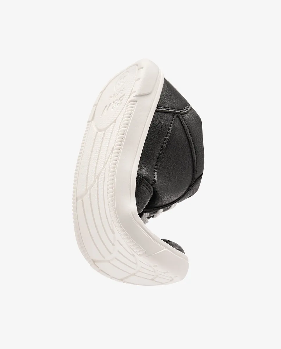 Детские низкие кроссовки B&W goflex с высокой гибкостью Conguitos, черный — фото 3