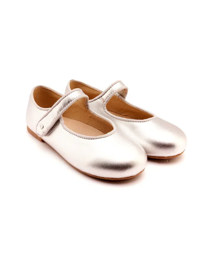 Кожаные лоферы Old Soles Lady Jane, серый