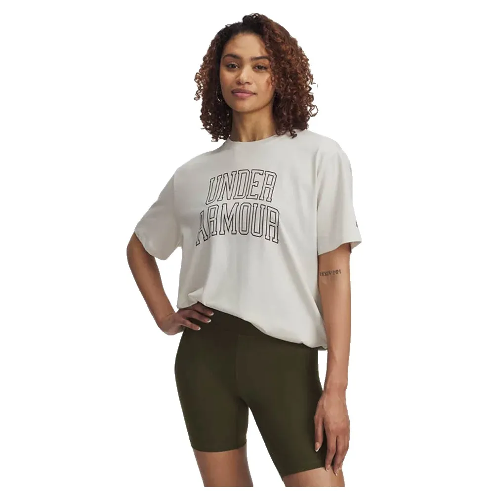 

Футболка с коротким рукавом Under Armour Rival Oversized Campus, белый