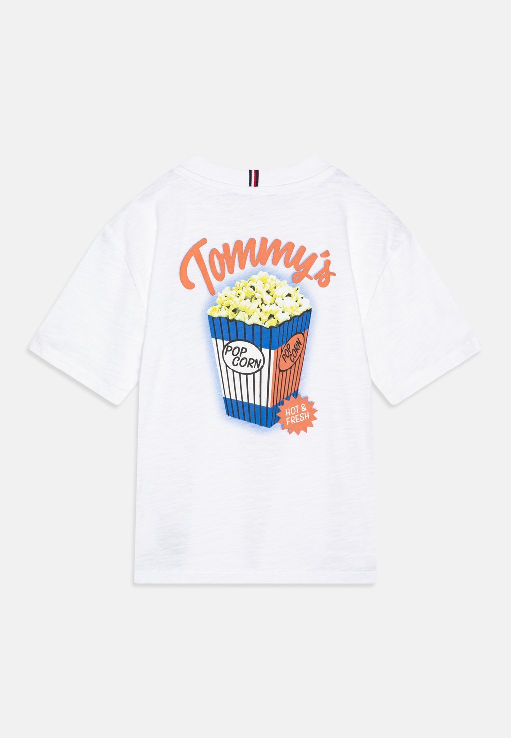Футболка с принтом PHOTO PRINT SLUB UNISEX Tommy Hilfiger, белый — фото 2