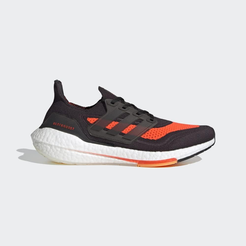 Мужские кроссовки Adidas Ultraboost 21, черный/красный — фото 3