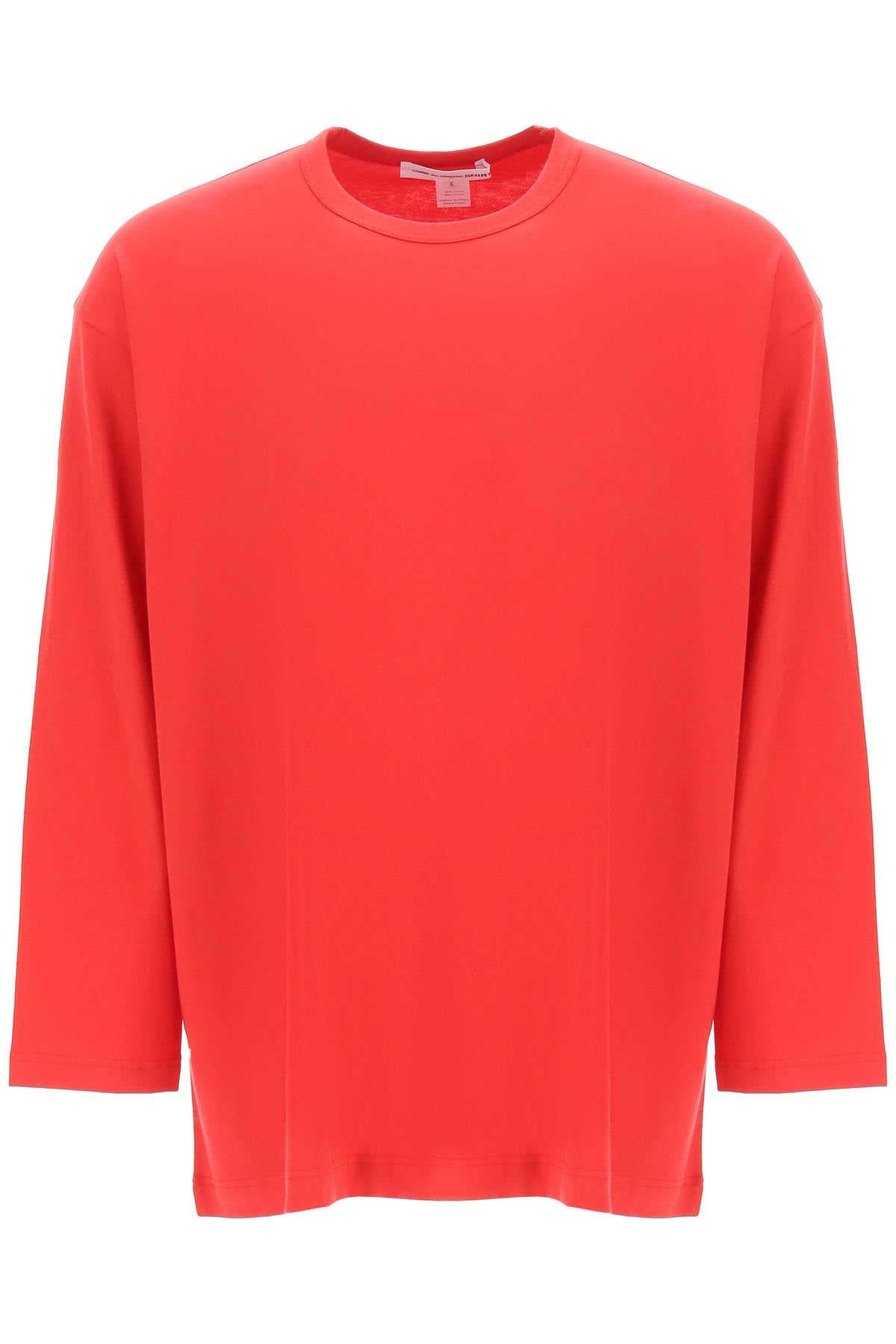 

Comme Des Garcons Shirt Мужская футболка с длинным рукавом, красный