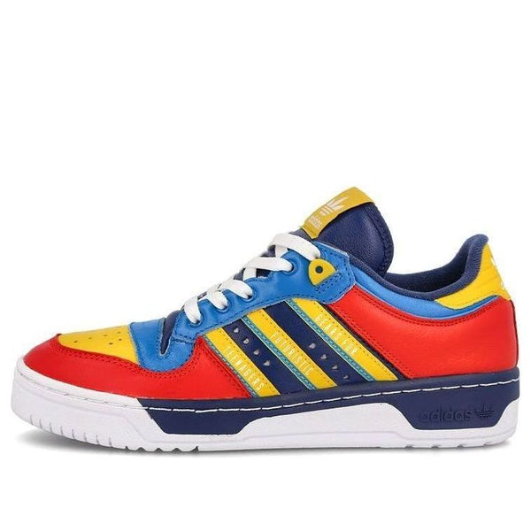 

Кроссовки сделаны человеком x соперничество низкие Adidas, синий