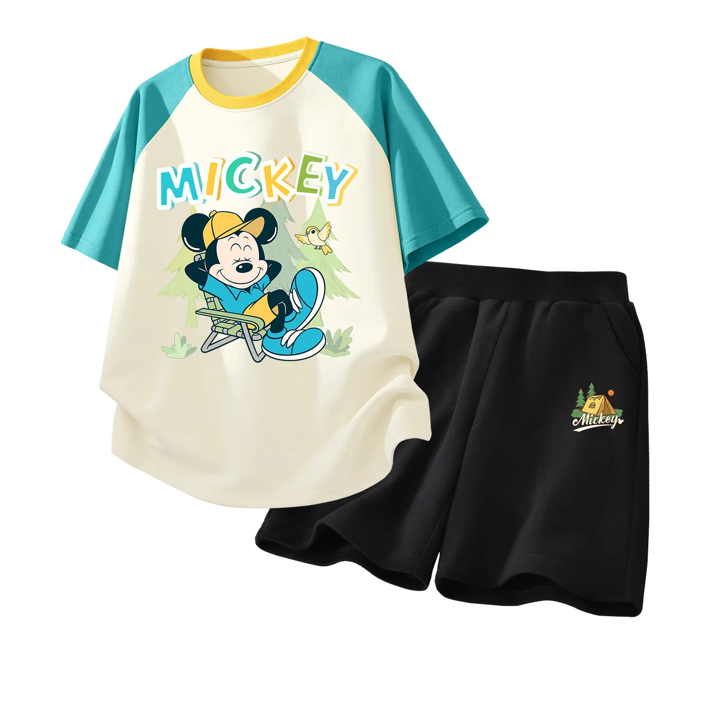 Спортивный костюм детский Disney, Diqu Camp Clear Blue+D Tent K Black — фото 4