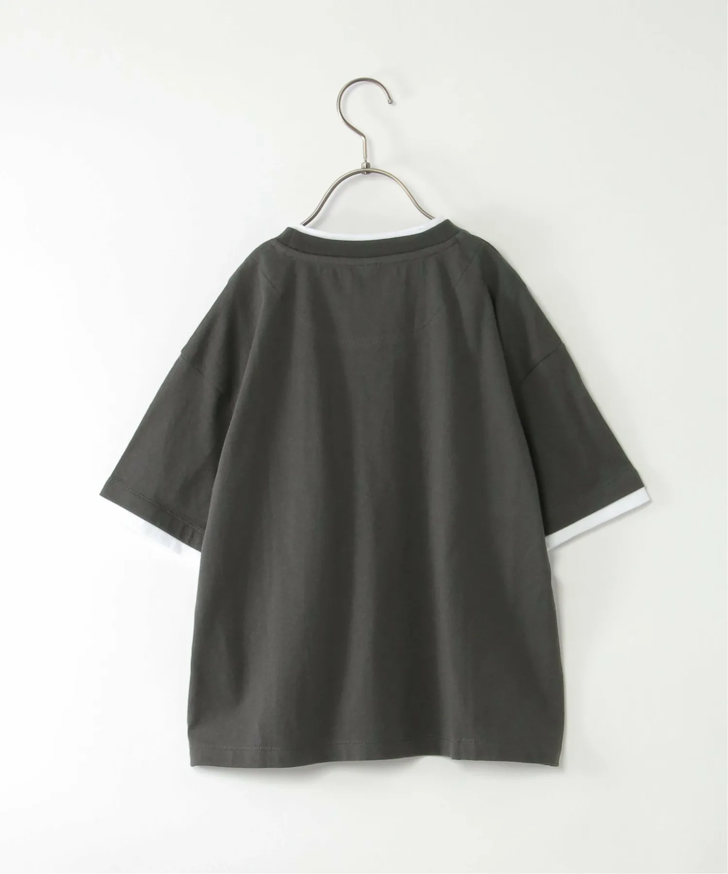 Футболка большого размера с фотопринтом (120–160 см) Ikka, Dark Gray — фото 2
