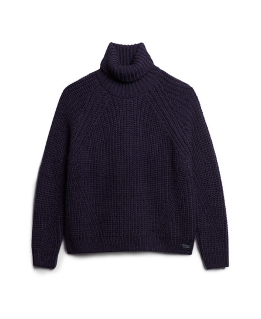 

Водолазка Superdry Sweater, морской синий
