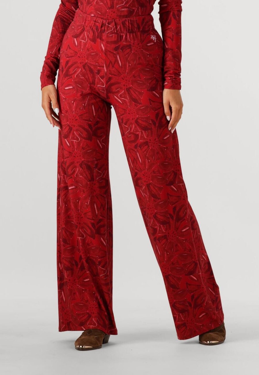 

Брюки HARPER & YVE WIJDE JANE-PA, Ruby Red Flower/Red