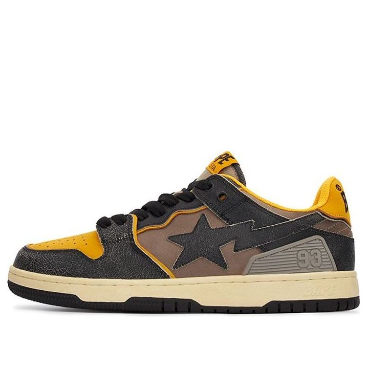 

Кроссовки A Bathing Ape Sk8 Sta 'Yellow Brown', желтый