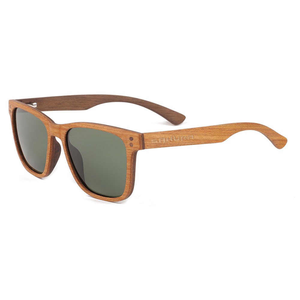 

Солнцезащитные очки Sakura Bamboo Acetate Crystal Polarized, золотой