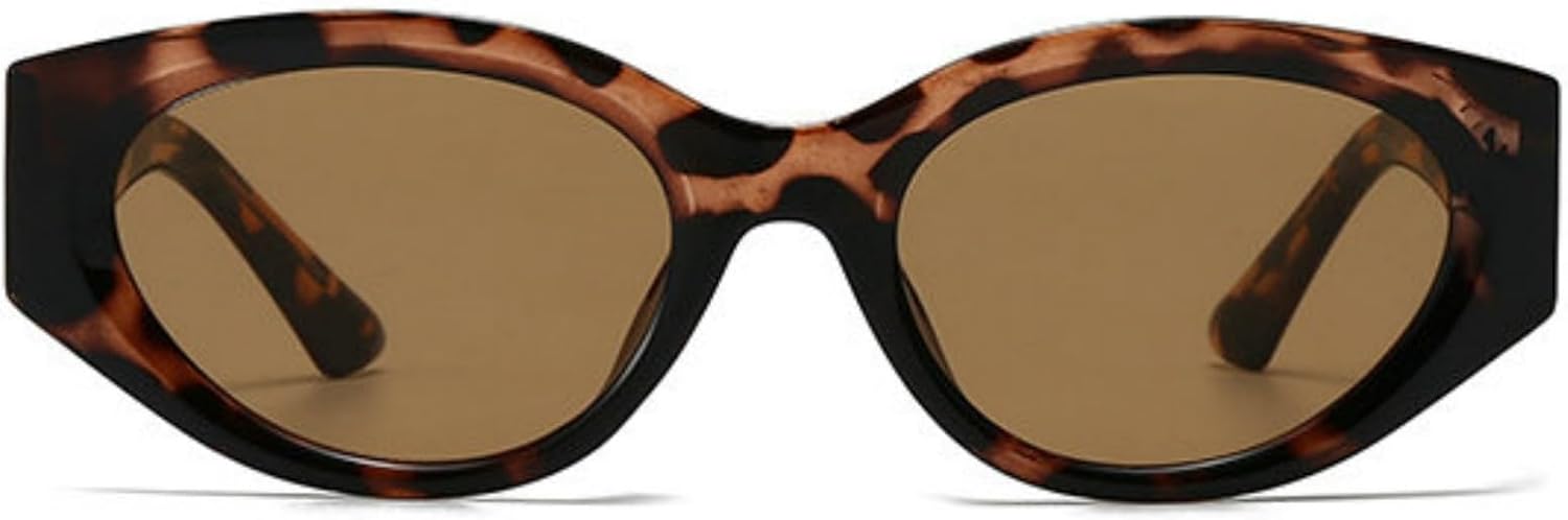 

Солнцезащитные очки Willochra Retro Small Oval для женщин, стильные, в стиле «кошачий глаз» 90-х, с градиентным переходом цвета, модные, цвета шампанского, с защитой от УФ-излучения UV400, C4