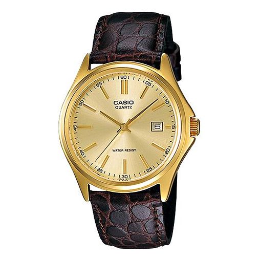 

Часы CASIO Male DRESS Japan / South Korea Fashion Mens Gold Analog, желтый