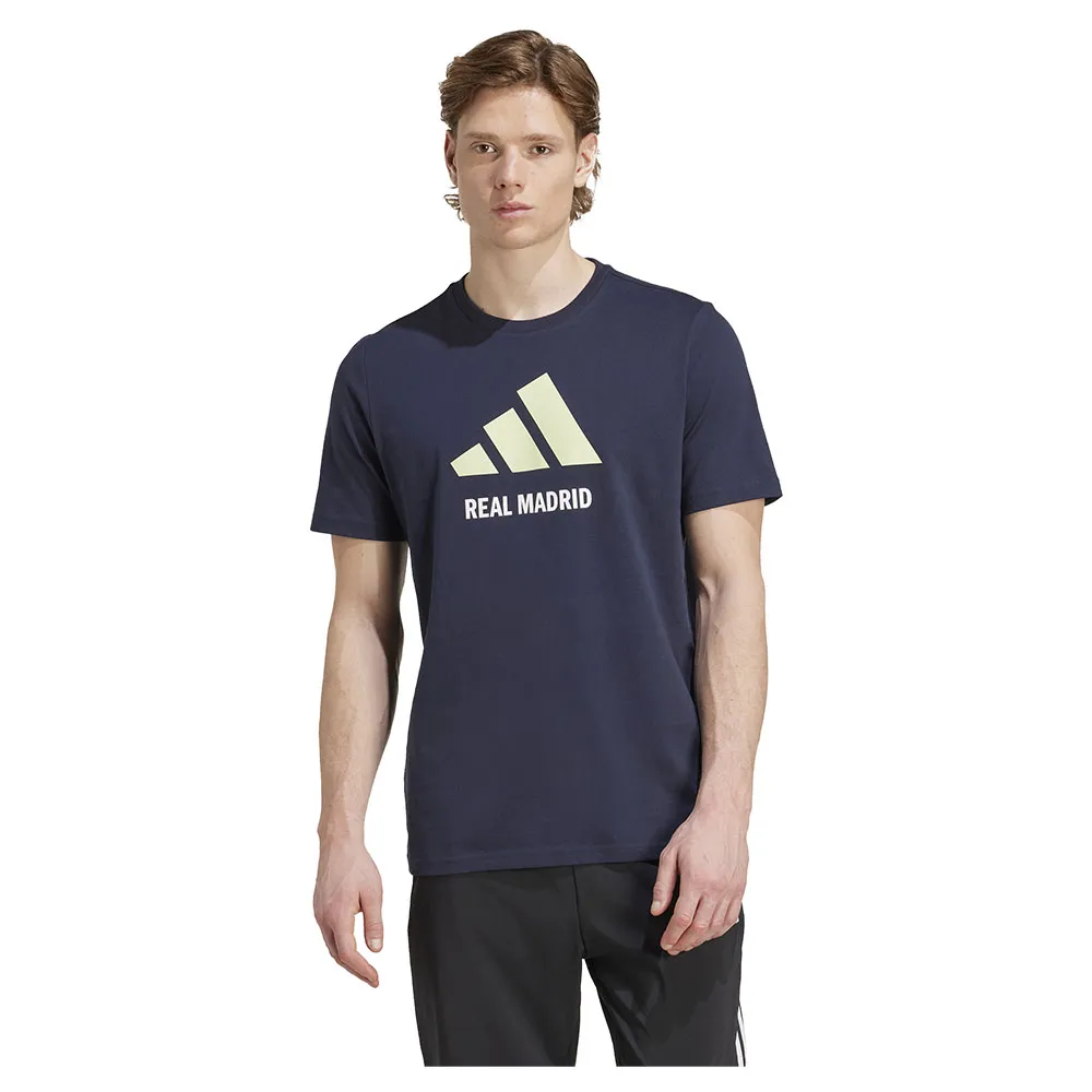 

Футболка с коротким рукавом adidas Real Madrid Seasonal Graphic, синий