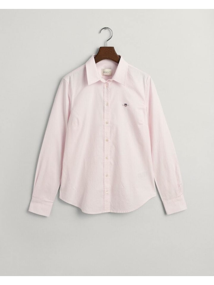 

Блуза Gant Langarmbluse, цвет light pink
