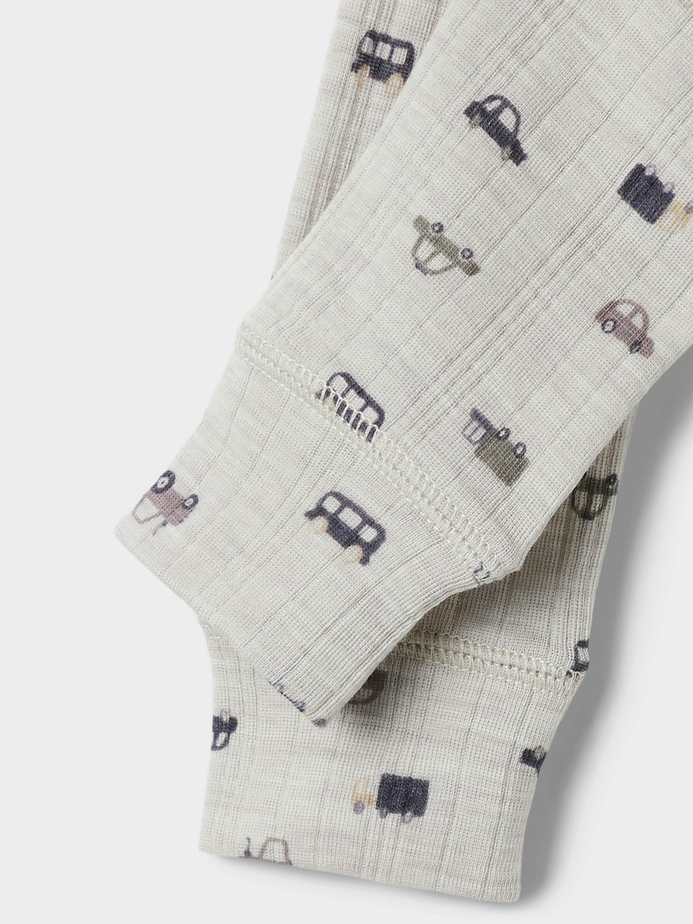 NAME IT Леггинсы с зауженным низом 'NBMWang' в цветах Grey, Taupe, Anthracite — фото 3
