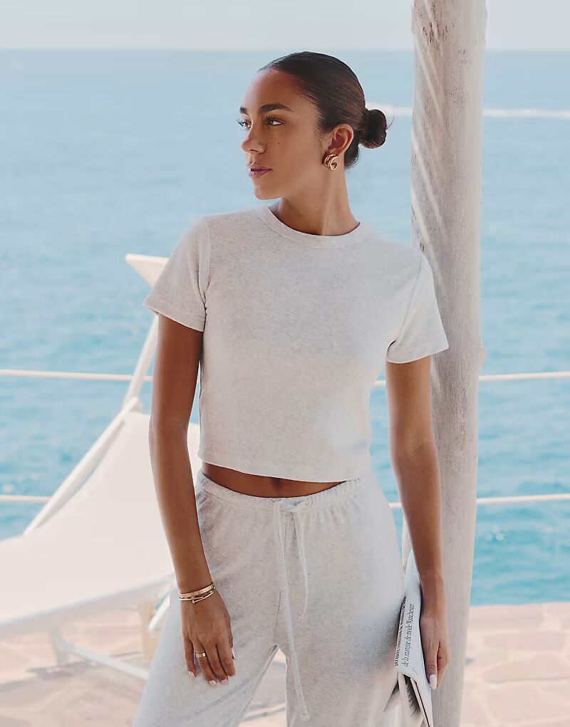 

Детская футболка 4th & Reckless X Luana Barron Sabine, цвет серый