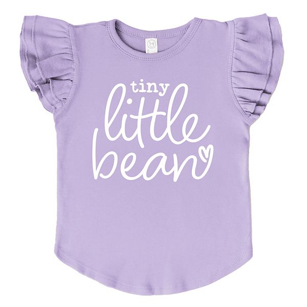

Футболка с рукавами-крылышками Tiny little bean The Juniper Shop, Lavender