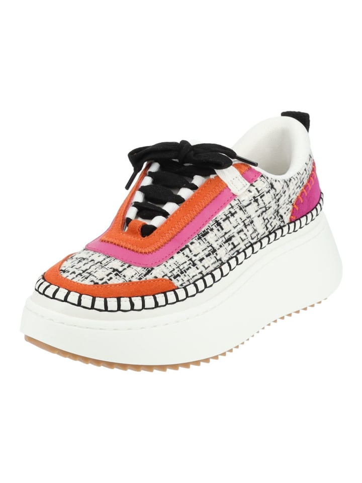 

Кроссовки на шнуровке Steve Madden, цвет orange multi