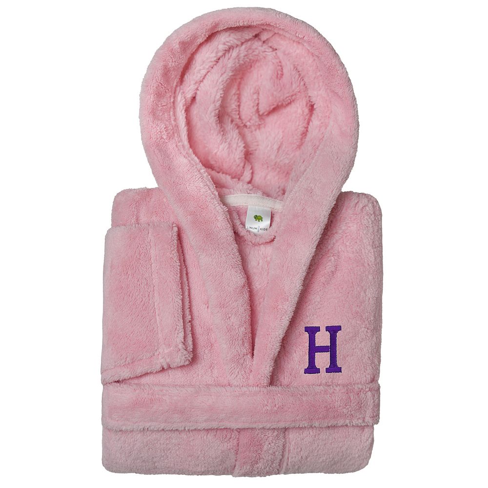 

Linum Домашний текстиль Персонализированный детский халат Linum SUPER PLUSH с двойным начесом и капюшоном Linum Home Textiles, H