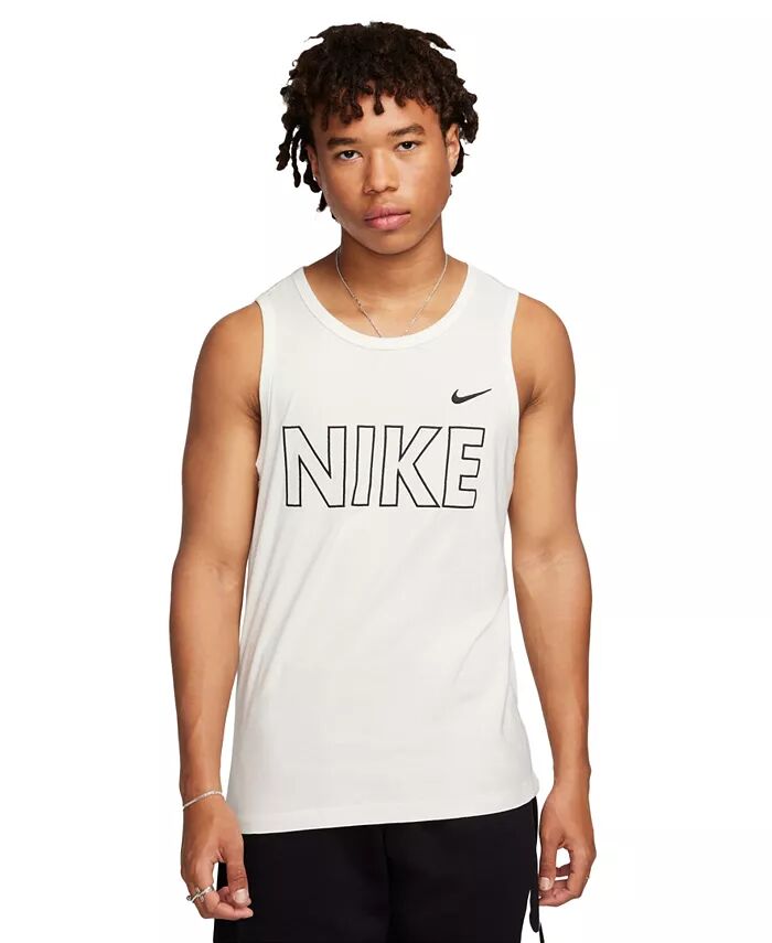 

Мужская спортивная майка с графическим логотипом Nike, белый
