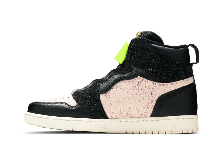 Кроссовки Air Jordan Wmns Air Jordan 1 High Zip 'Silt Red', красный — фото 3