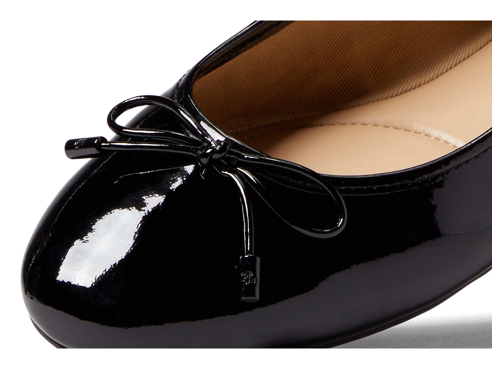 

Обувь на низком каблуке LAUREN Ralph Lauren Jayna Ballet Flat, черный