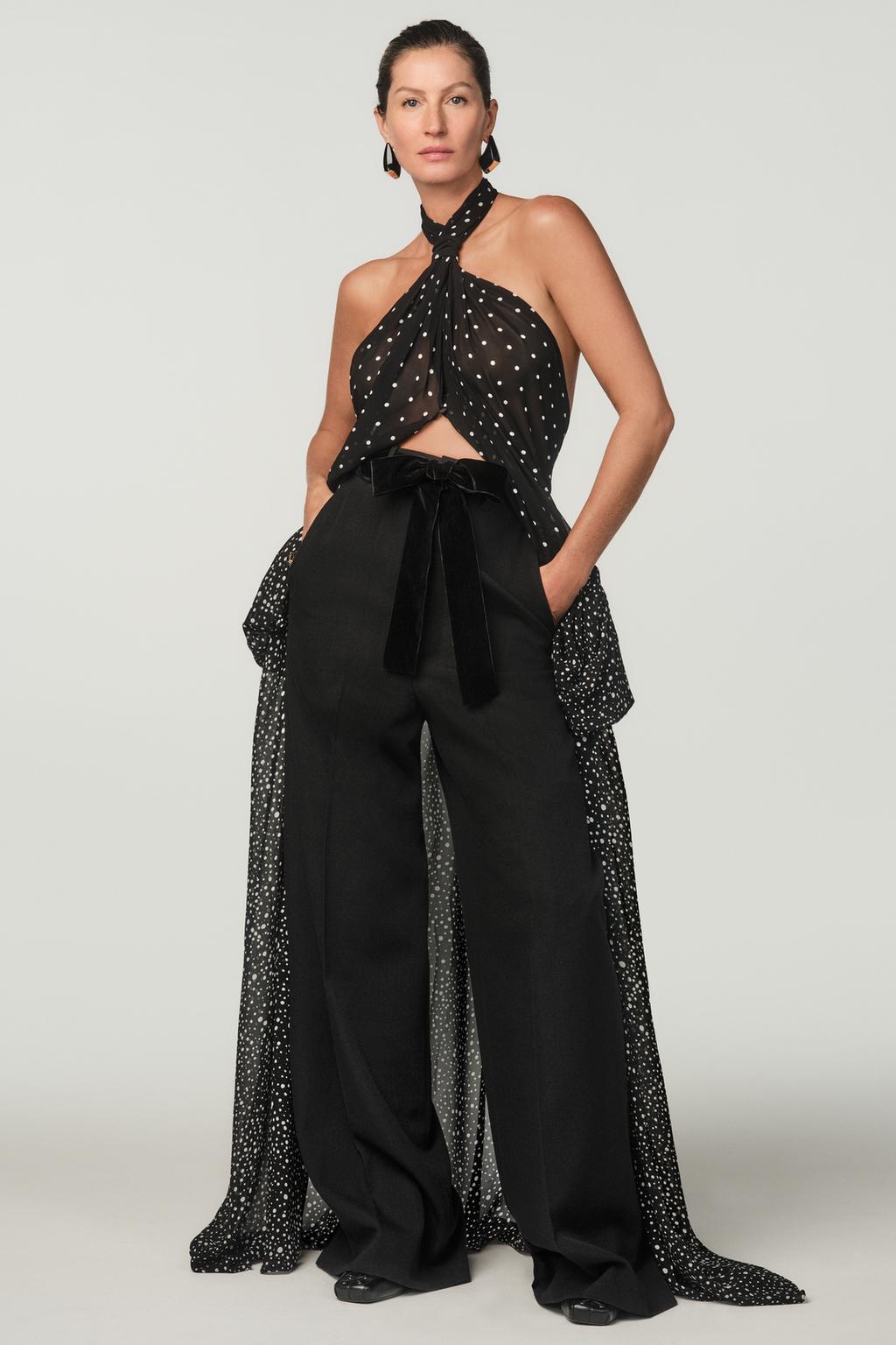 

Длинный жилет в горошек x stefano pilati ZARA, напечатано