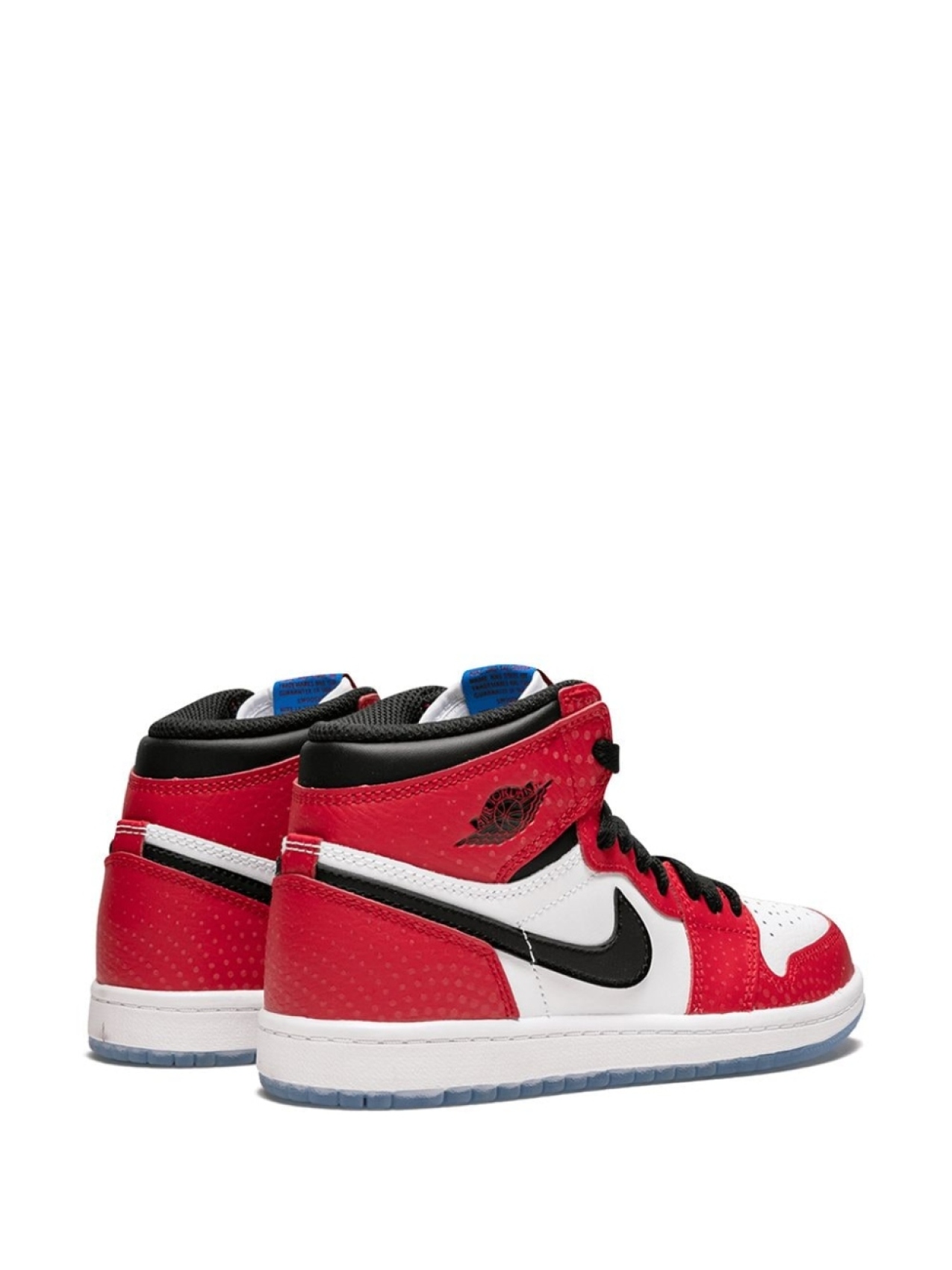Высокие кроссовки Air Jordan 1 Retro High OG Jordan Kids, красный — фото 3
