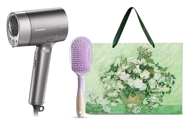

Фен для волос Panasonic, New 9 Series grey gift bag